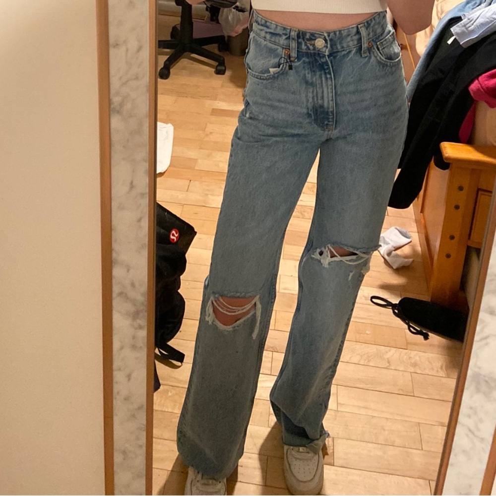 Zara Wide Leg “TikTok” Jeans